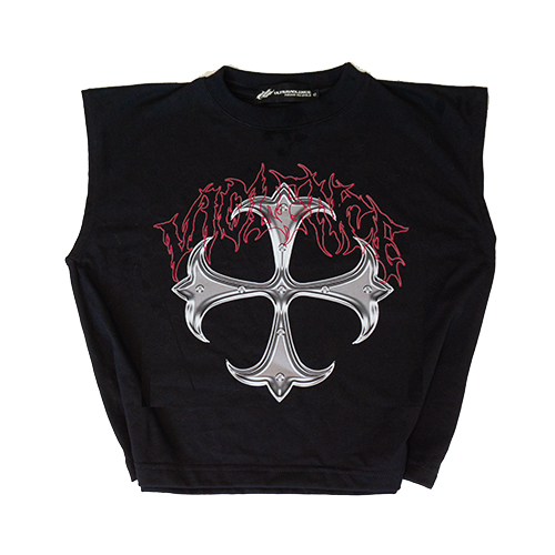 Polera sin mangas - negra - 1 - WEB